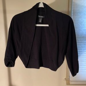 White House Black Market shrug